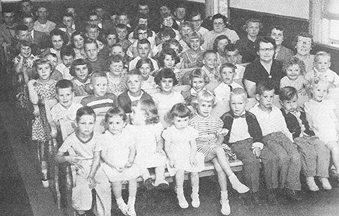 Wood River Bapt Children 1954a